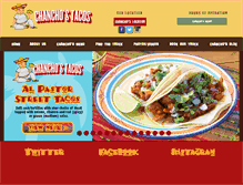 Tablet Screenshot of chanchostacos.com